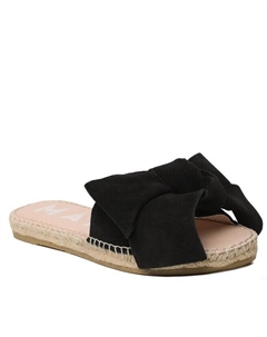 Эспадрильи Manebi SandalsWith Bow, черный