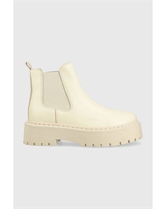 Женские ботинки челси Veerly из натуральной кожи, бежевый Steve madden