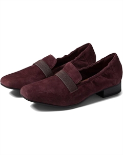 Лоферы Tilmont Eve, цвет Burgundy Suede Clarks