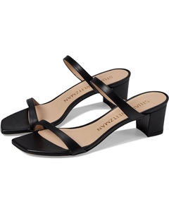 Туфли Aleena 50 Block Slide, черный Stuart weitzman