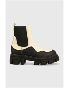 Женские ботинки Merilyn из натуральной кожи, кремовый/черный Steve madden