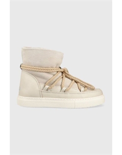 Замшевые зимние ботинки Classic, бежевый Inuikii