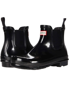 Сапоги резиновые Original Chelsea Gloss, черный Hunter