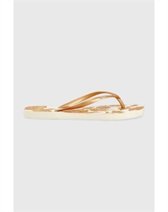 Шлепанцы, золотой Rip curl