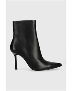 Кожаные ботильоны Iyanna, черный Steve madden