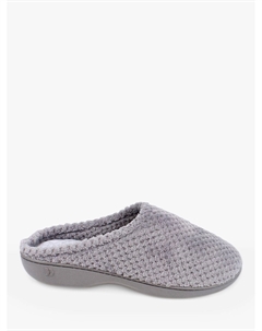 Мюли махровые тапочки Popcorn, бледно-серый Totes
