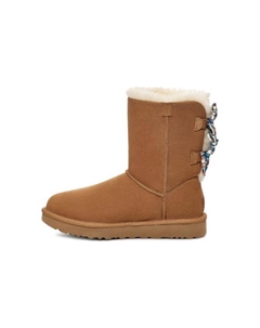 Сапоги женские Checkered Bow, коричневый Ugg