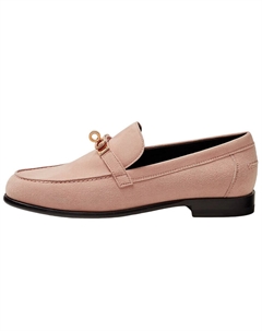 Женские мокасины Hermes Destin, розовый Hermès