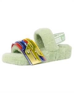 Угги-шлепанцы для женщин, зеленый Ugg