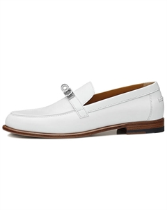 Женские мокасины Hermes Destin, белый Hermès