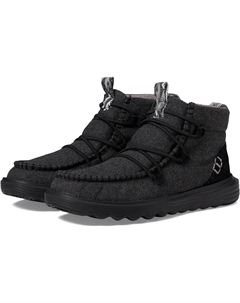 Ботинки Reyes Wool, цвет Black/Black Hey dude