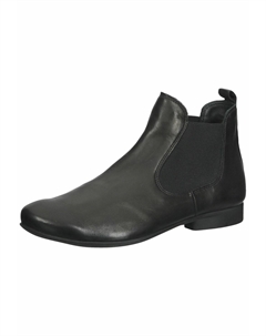 Женские ботильоны с острым носком, черный Think