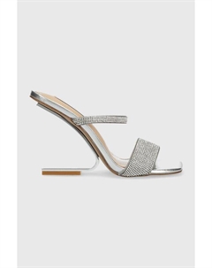 Шлепанцы Lotus-R, серебро Steve madden