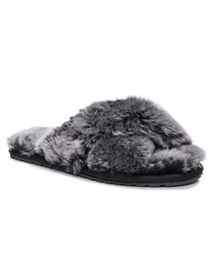 Домашние тапочки, черный Emu australia