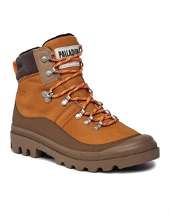 Ботильоны на шнуровке, коричневый Palladium