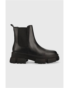 Кожаные ботинки челси Tunnel, черный Steve madden