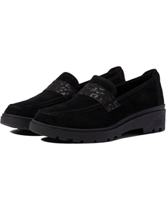 Лоферы Calla Ease, цвет Black Suede Clarks