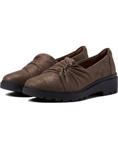 Лоферы Calla Style, цвет Bronze Metallic Synthetic Clarks