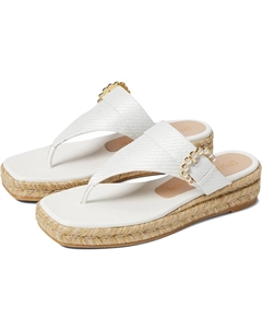 Сандалии Pearl Buckle Espadrille Sandal, кремовый Stuart weitzman