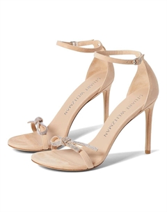 Туфли Nudist Bow 100 Sandal, цвет Adobe Stuart weitzman