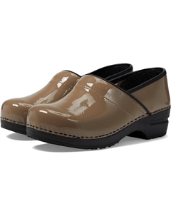 Сабо Professional Patent, цвет Taupe Patent Sanita