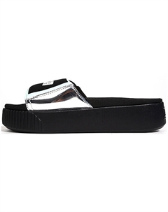 Женские тапочки на платформе с ремешком на щиколотке Puma