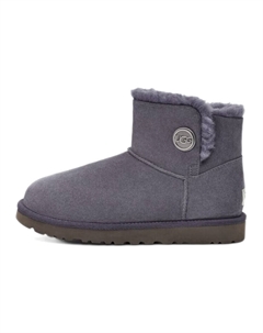 Угги женские Mini Bailey Snaps, серо-фиолетовый Ugg
