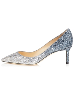 Туфли Romy High Heels Women's Silver Blue Gradient Jimmy choo