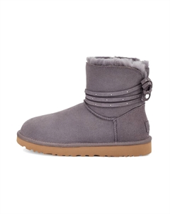 Угги женские Mini Bailey Bling Bow, серый Ugg