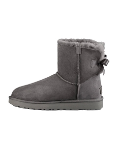 Угги женские Mini Bailey Bow II, серый Ugg