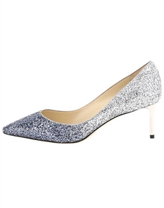 Туфли Romy High Heels Women's Silver Blue Jimmy choo