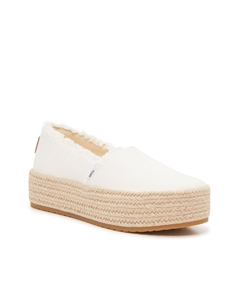 Слипоны женские Valencia Espadrille, белый Toms