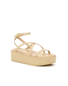 Сандалии на платформе Summerlift, тан Stuart weitzman