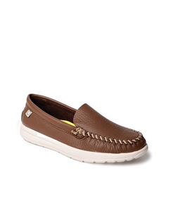 Слипоны Discover Deerskin, коричневый Minnetonka