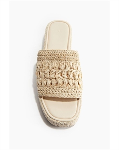 Эспадрильи на платформе, бежевый H&m
