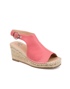 Эспадрильи на танкетке Crew, коралл Journee collection