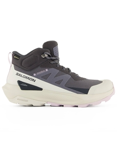 Ботинки женские Women's Elixir Active Mid GTX для туризма, серый/белый Salomon