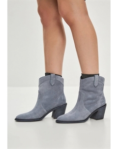 Ковбойские/байкерские ботильоны, цвет blue Cesare gaspari