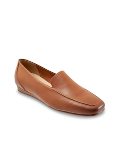 Слипоны кожаные Vista Soft Walk, коричневый Softwalk