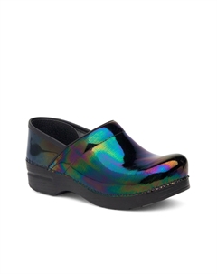 Сабо Professional, разноцветный переливающийся металлик Dansko
