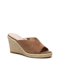 Босоножки Wonda на танкетке, коричневый Stuart weitzman