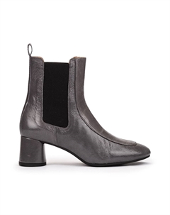 Серые лаковые женские ботильоны, серый Pedro miralles
