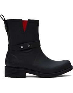 Черные мото непромокаемые ботинки rag &bone Rag & bone