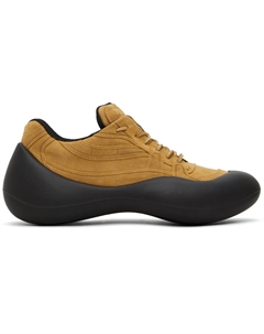 Светло-коричневые походные кроссовки на бампере Jw anderson