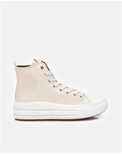 Женские ботильоны на молнии, бежевый Refresh