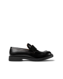 Черные кожаные лоферы унисекс, черный Camper lab