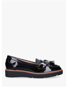 Лакированные лоферы KG Morly2, черные Kurt geiger