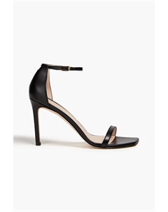 Кожаные сандалии Amelina 95, черный Stuart weitzman
