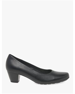 Кожаные туфли-лодочки широкого кроя Brambling, черный Gabor