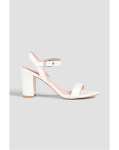 Кожаные сандалии Dancer 75, белый Stuart weitzman